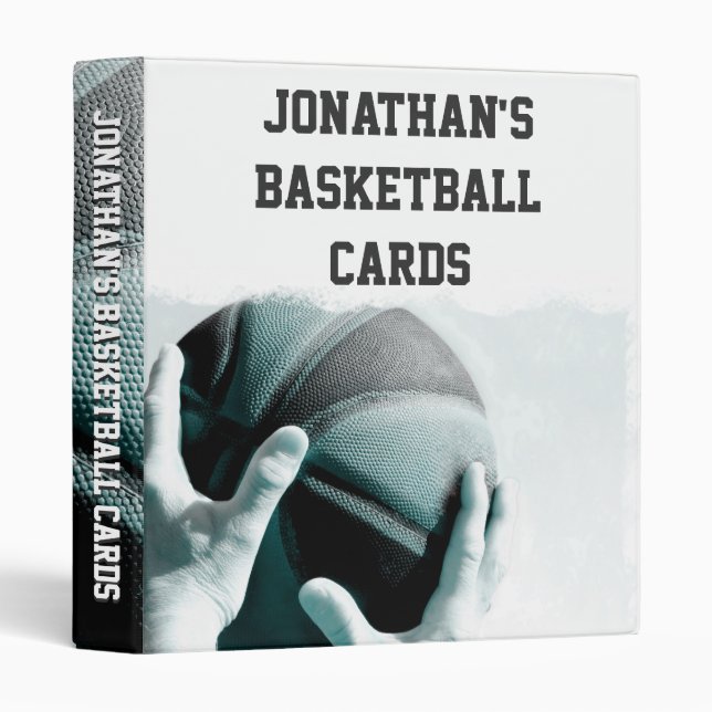 Vintage Basketball Custom Binder (Front/Spine)