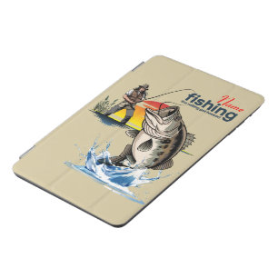 Vintage Bass Fishing Graphic Art [Female] 7.9" iPad Mini Cover
