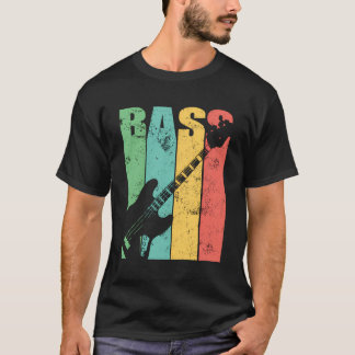 Vintage Bass Guitar T-Shirt