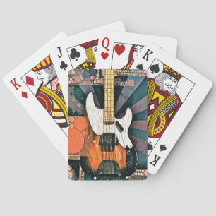 Vintage Bass Playing Cards