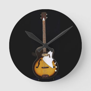 Vintage Bass Wall Clock