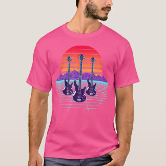 Vintage Bassist Player - Bass Guitar Guitarist Mus T-Shirt