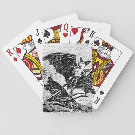 Vintage Bat Art Bicycle® Poker Playing Cards