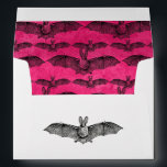 Vintage Bat Gothic Fantasy Envelope<br><div class="desc">Vintage halloween bat themed envelopes.</div>