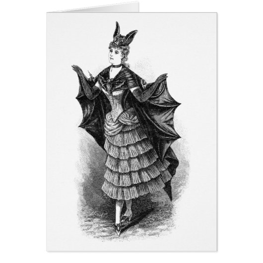Vintage Bat Lady Cards (Front)