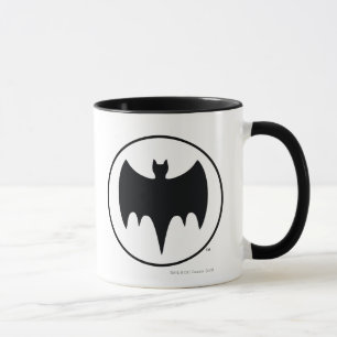 Vintage Bat Symbol Mug