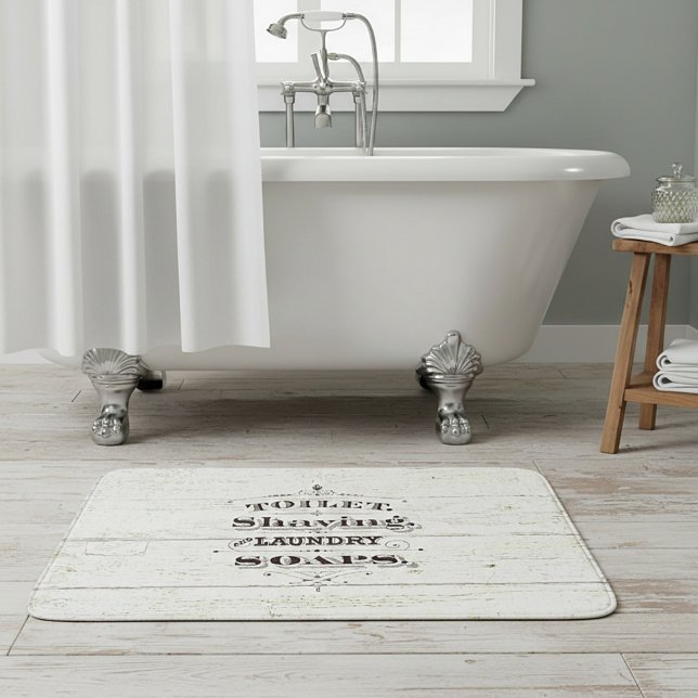 Vintage Bath, Bath Mat (Creator Uploaded)