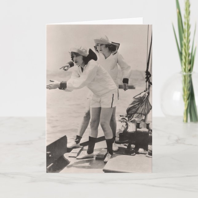 Vintage Bathing Suits Greeting Card - 1780153.jpg (Front)