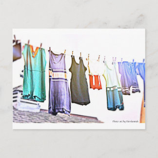 Vintage Bathing Suits Postcard