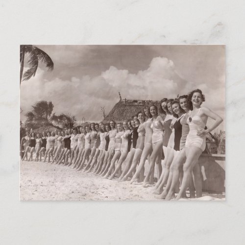 Vintage Bathing Suits Postcard _ 1780018jpg