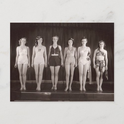 Vintage Bathing Suits Postcard _ 1780019jpg