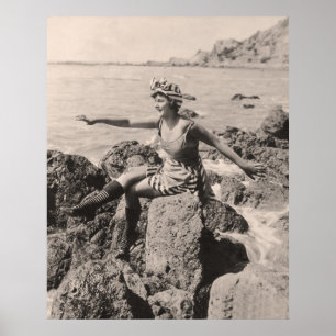 Vintage Bathing Suits Poster - 1780196-1