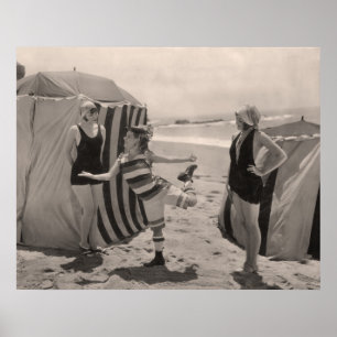 Vintage Bathing Suits Poster - 1780212-1