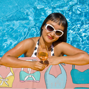 Vintage Bathing Suits Swimsuits Personalized Beach Towel