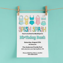 Vintage Bathing Suits Swimsuits Pool Party