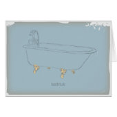 Vintage Bathtub (Front Horizontal)