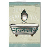 Vintage Bathtub with Mirror (Front)