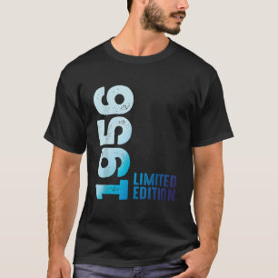 Vintage Bday Classic Born in 1956 Design For 70th T-Shirt