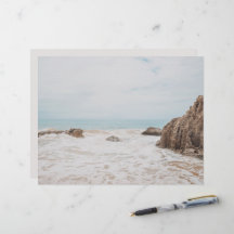 Vintage beach aesthetic scrapbook paper