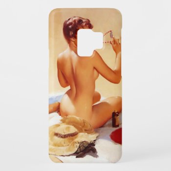 Vintage Beach Beauty Pin Up Girl Case-mate Samsung Galaxy S9 Case by VintageBeauty at Zazzle