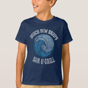 Vintage Beach Bum Brad Bar and Grill T-Shirt