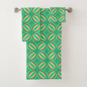 Vintage Beach Colors Towel Set