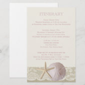 Vintage Beach Itinerary (Front/Back)