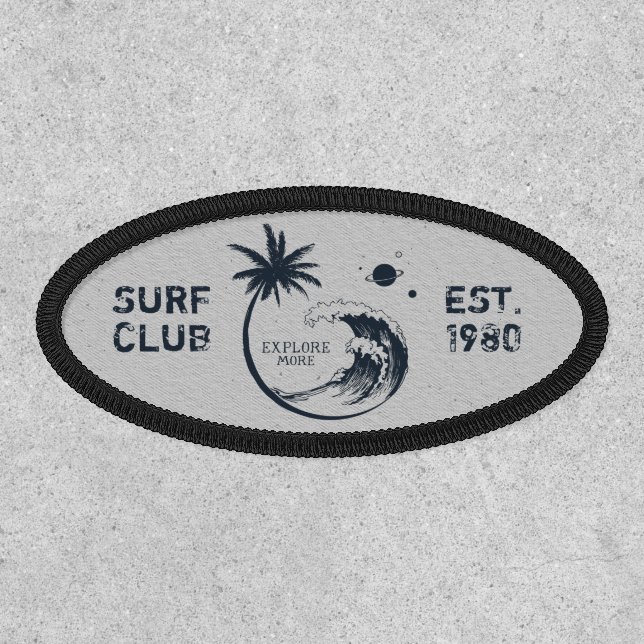 Vintage Beach Logo Patch (Front)