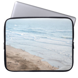 VINTAGE BEACH PHOTO LAPTOP SLEEVE