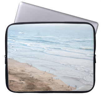 VINTAGE BEACH PHOTO LAPTOP SLEEVE