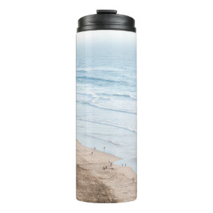 VINTAGE BEACH PHOTO THERMAL TUMBLER