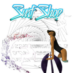 Vintage Beach Surf Shop Tank Top