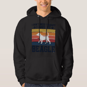 Vintage Beagle Dog Therapy Shirt Design_1