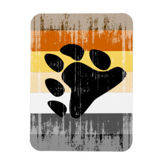 Vintage Bear Pride Magnet