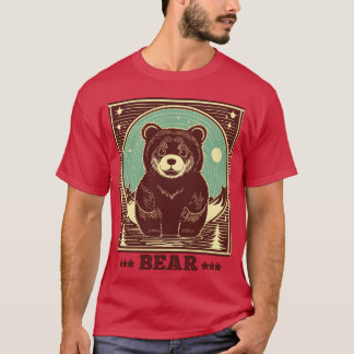 Vintage Bear Style girl T-Shirt