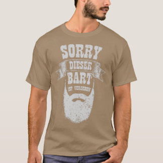 Vintage Beard Forgiving Beardbearer Gift 1 T-Shirt
