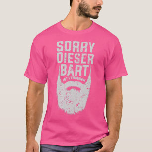 Vintage Beard Forgiving Hipster Funny Beard T-Shirt