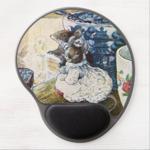 Vintage Beatrix Potter Mice Tailor of Gloucester Gel Mouse Pad