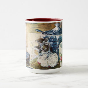 Vintage Beatrix Potter Mice Tailor of Gloucester Mug