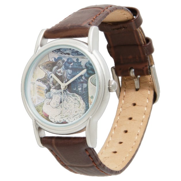Mr Pricklepin Leather Watch, Hedgehog Watch, Unisex Watch, Story Book  Jewelry, Beatrix Potter Jewelry - Etsy Sweden