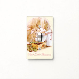 Vintage Beatrix Potter Nursery Light Switch Cover