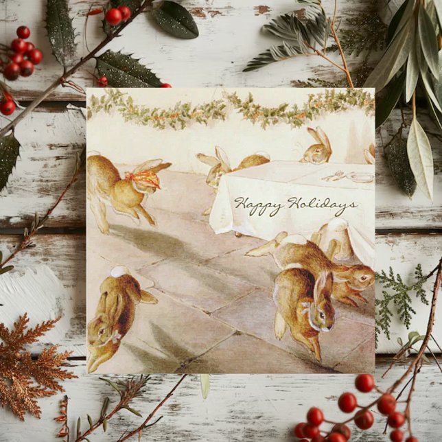 Vintage Beatrix Potter Rabbit Christmas Holiday (Creator Uploaded)