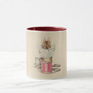 Vintage Beatrix Potter Tailor of Gloucester Mouse Mug