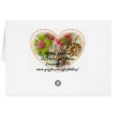 Vintage Beauties Card (Back Horizontal)