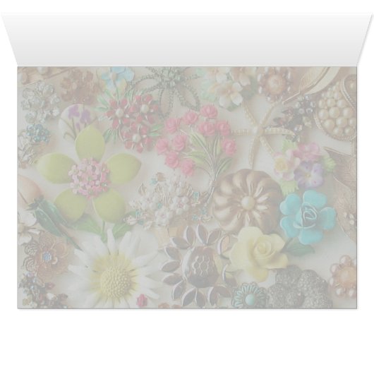 Vintage Beauties Card (Inside Horizontal (Bottom))