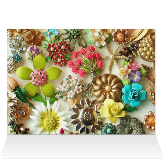 Vintage Beauties Card (Inside Horizontal (Top))