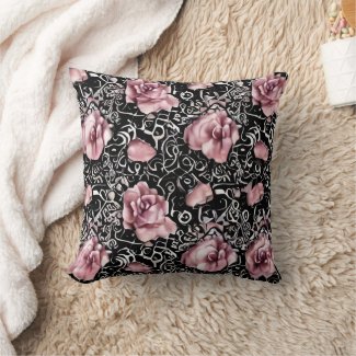 Vintage Beautiful Pink Roses 
