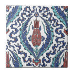 Vintage Beautiful Turkish Tulip Ceramic Tile at Zazzle