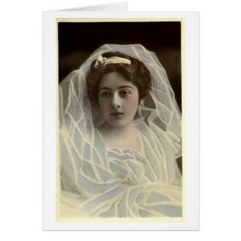 Vintage Beauty In White  by AsTimeGoesBy at Zazzle