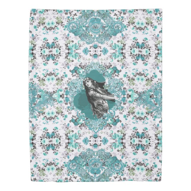 Vintage Bedding Design4u Duvet Cover (Front)